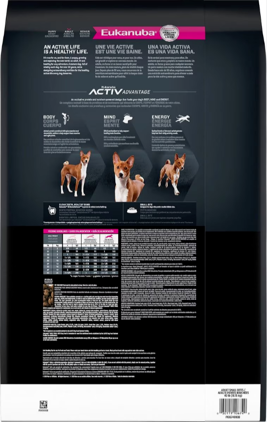 Eukanuba Adult Small Bites Medium Breed Dry Dog Food, 30 lb eBay