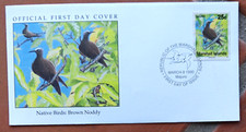 MARSHALL ISLANDS TRUST TERRITORY 1990 BROWN NODDY NATYIVE BIRD FDC  UNADDR