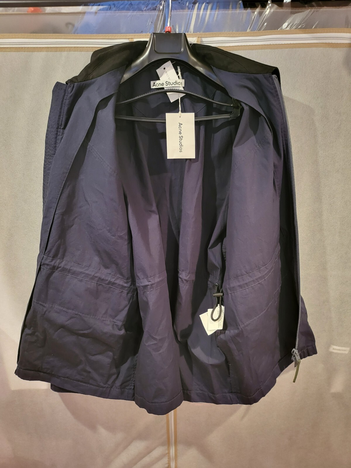 ACNE STUDIOS Water-Repellent Cotton Jacket image 6
