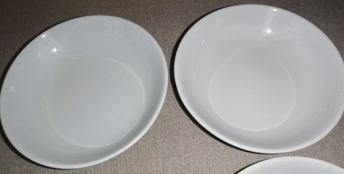4 ciotole zuppa/insalata cinese Lamberton Scammell blu platino merce ristorante 8" - Foto 6 di 9