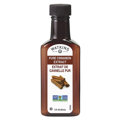 Watkins Pure Cinnamon Extract Non-Gmo Kosher 2 Oz. Bottle 1-Pack
