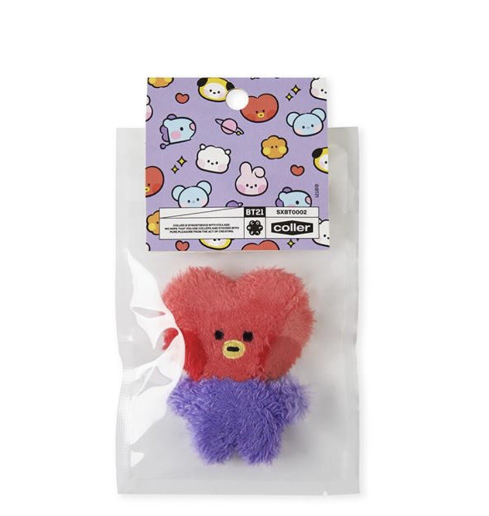 BT21 minini COLLER PLUSH STICON CHIMMY TATA KOYA Line Friends