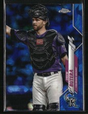 Drew Butera 2020 Topps Chrome Update Sapphire #U-72  Baseball Card