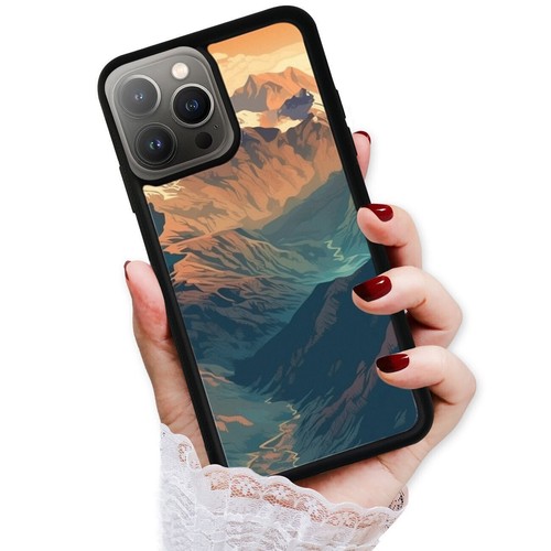 Shockproof Cover For Samsung A15 A16 S23 S24 S25 Ultra FE palette mountain range - 第 8/25 張圖片