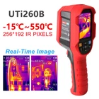 UTi260B Heavy Duty Thermal Camera -20℃~550℃ Image Capture 7 Palettes PC IP65