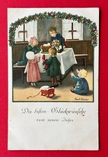 Künstler AK von PAULI EBNER 1926 Kinder am Geburtstagstisch    ( 149818