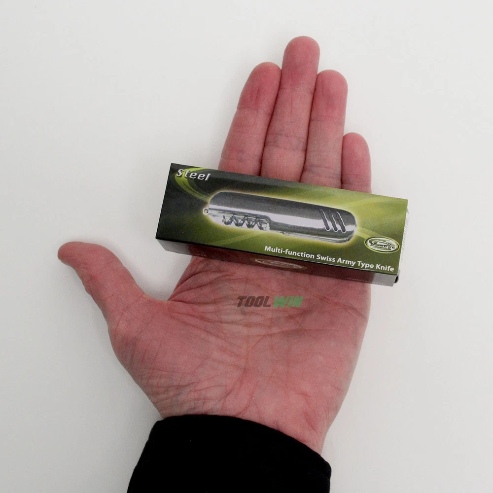 Multi Tool Folding Pocket Knife 3.5" Stainless Steel 13-in-1 Blade