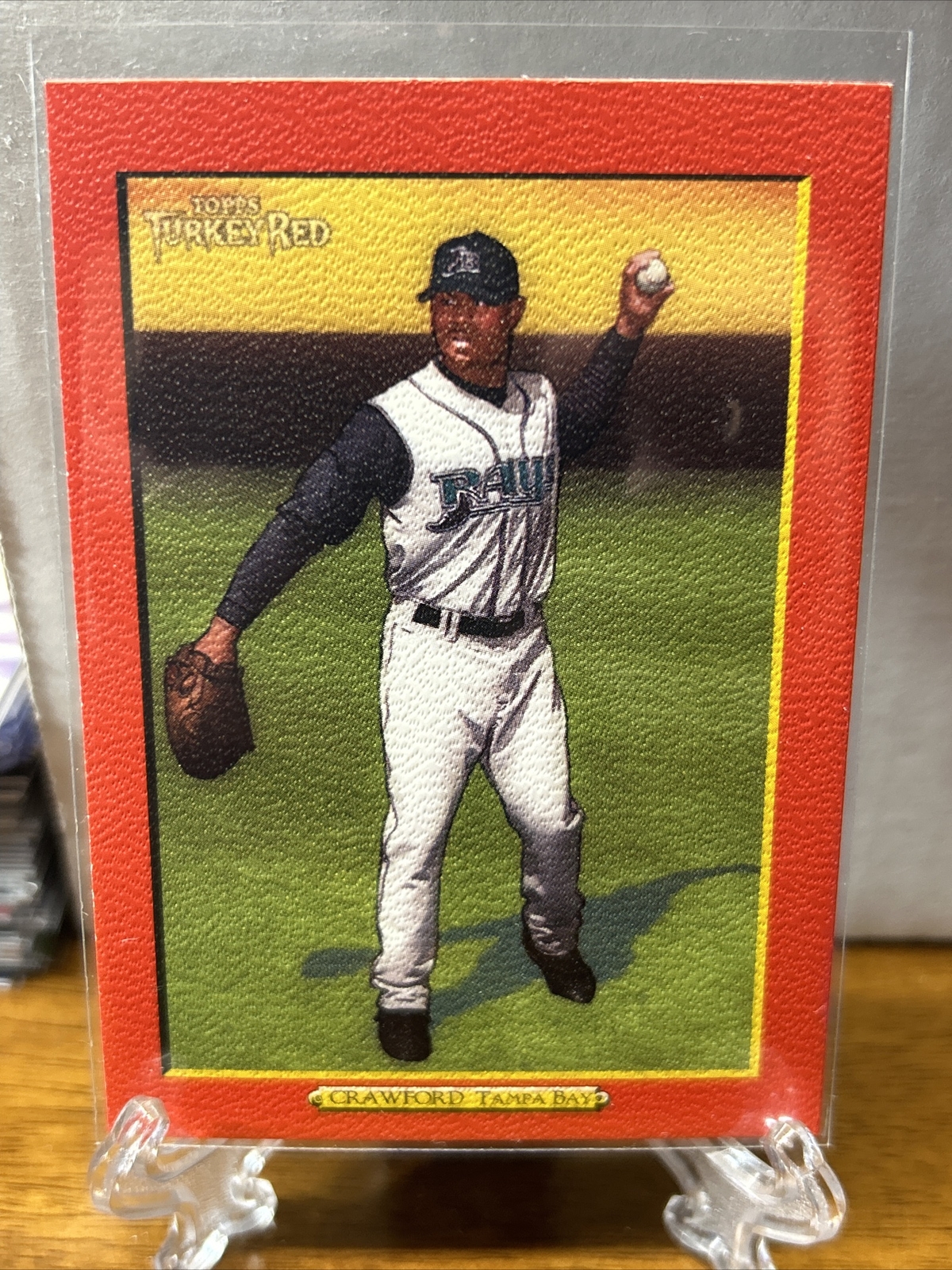 2005 Topps Turkey Red - Red #152 Carl Crawford