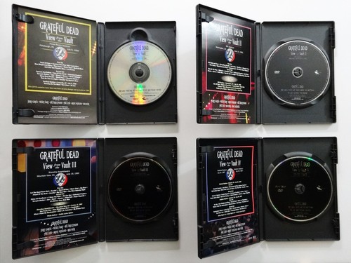 Grateful Dead View From The Vault I II III IV DVD Set Jerry Garcia Vol. 1 2 3 4 - Imagen 8 de 12