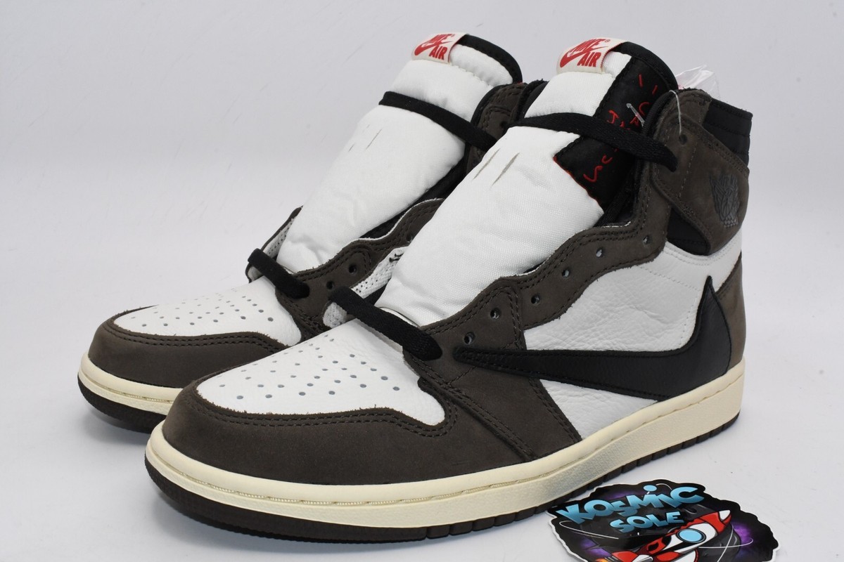 靴 Nike Air Jordan 1 Travis Nike (PS) Jordan 1 x Travis Scott Retro Low OG SP Sail and