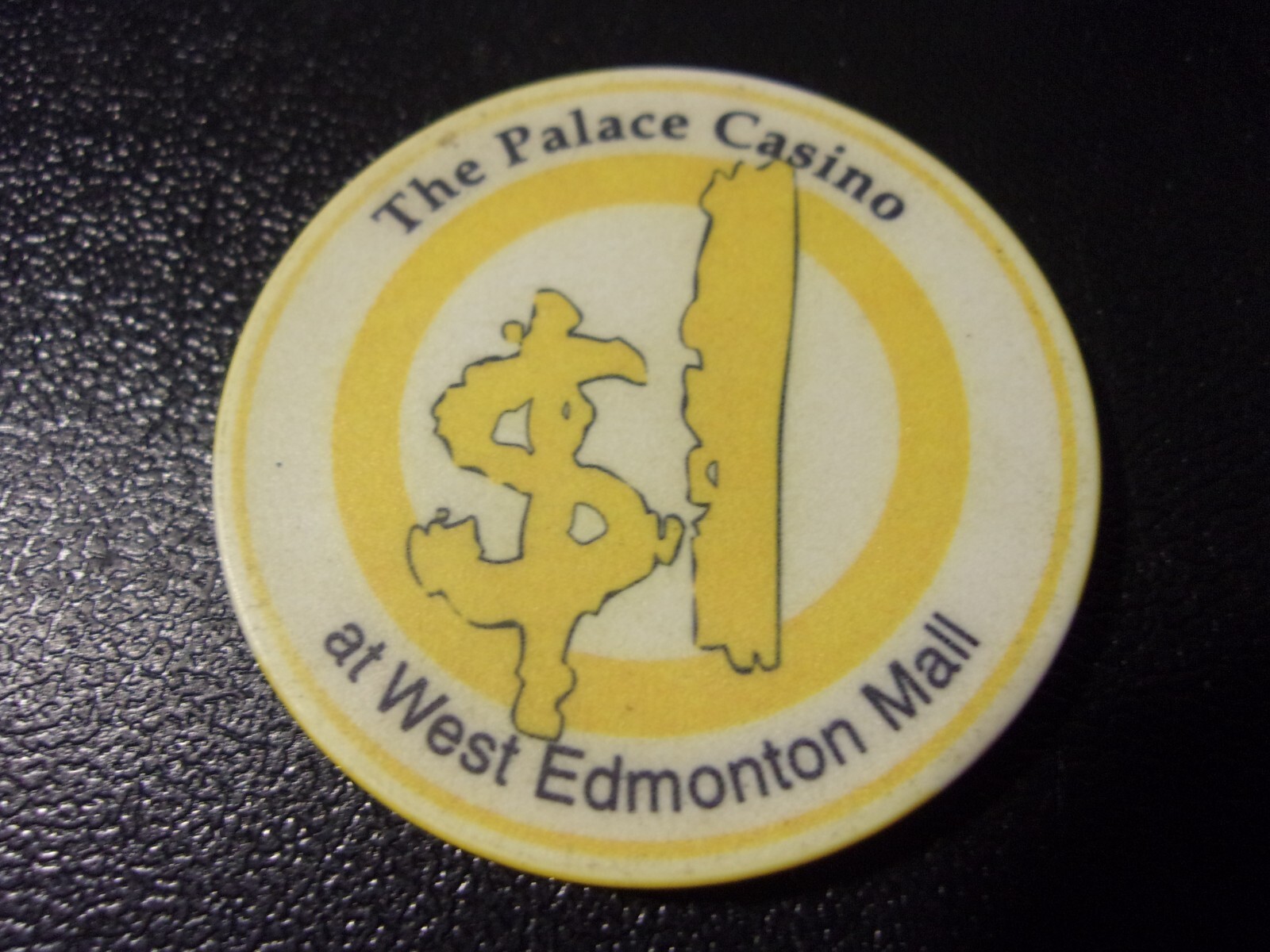 THE PALACE HOTEL CASINO 1 hotel casino gaming poker chip West Edmonton Mall eBay