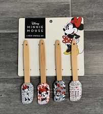 Disney Minnie Mouse Spatula 4-Piece Set - NEW