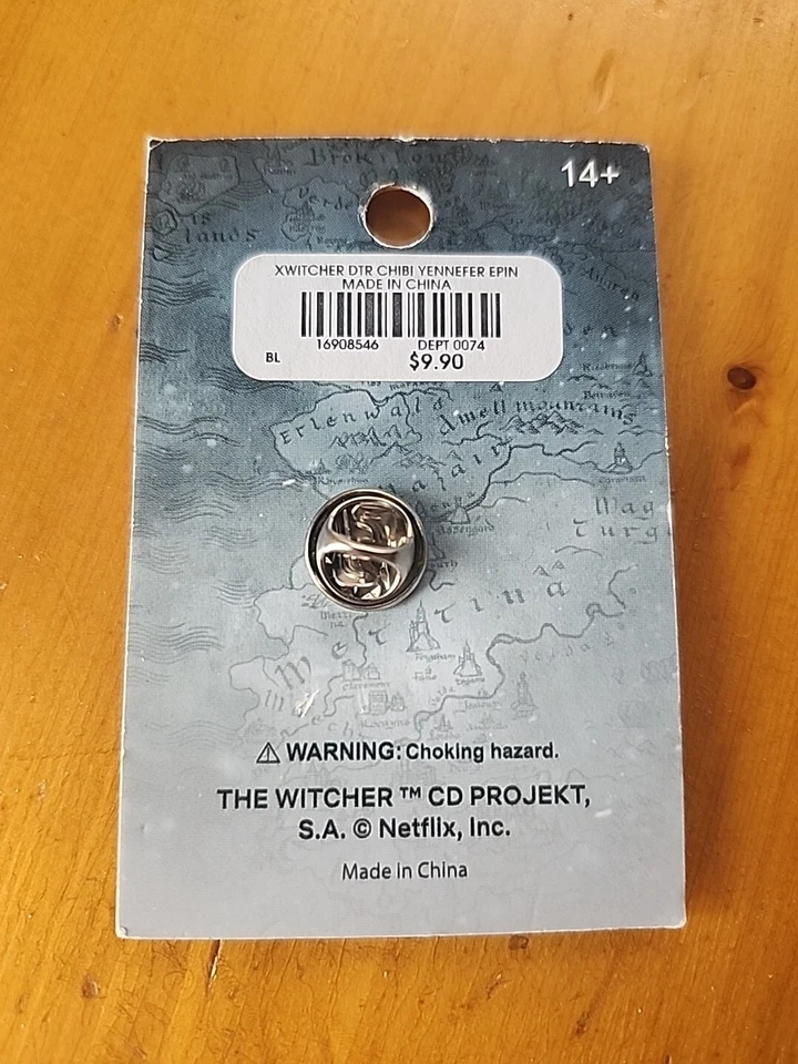 The Witcher Netflix Yennefer Enamel Pin - Image 2 of 2