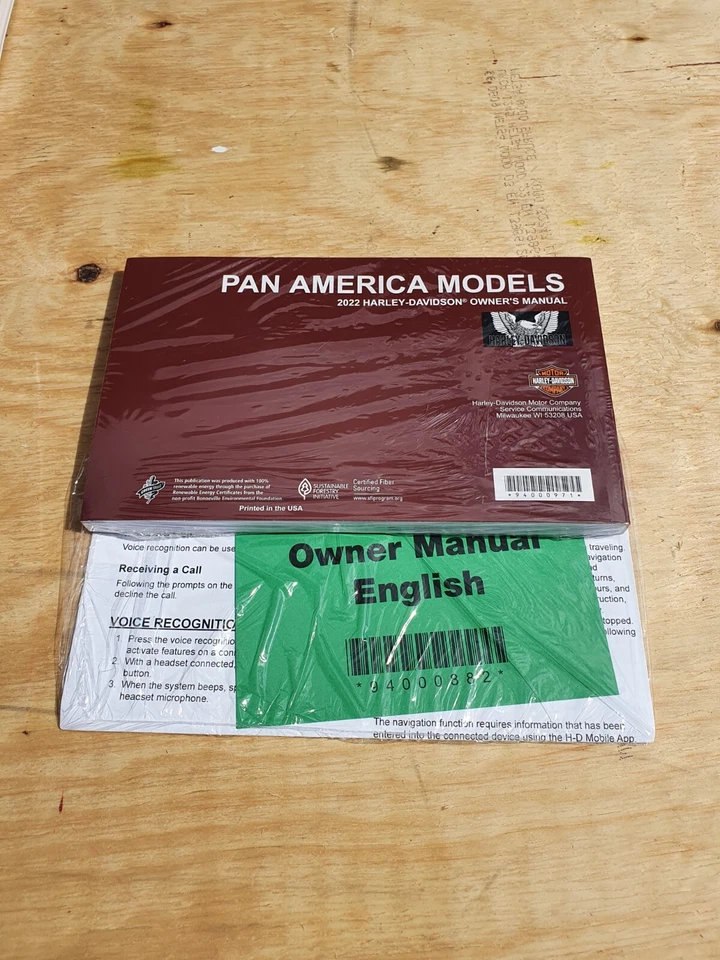2022 Harley Davidson Pan America Owners Manual  94000971 - Image 3 of 4
