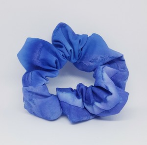 Purple Tie Dye Scrunchies Hair Bow Ponytail Holder Hair Tie Dance