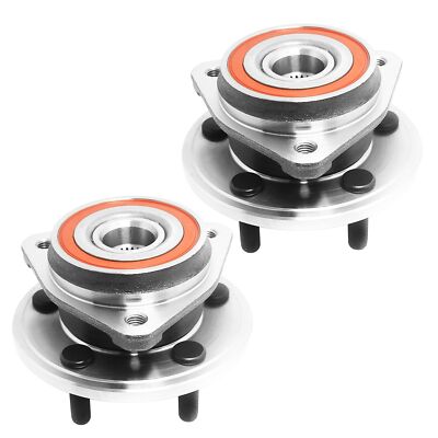 2PCS Front Wheel Hub and Bearings for 1999-2006 Jeep TJ Wrangler 513158