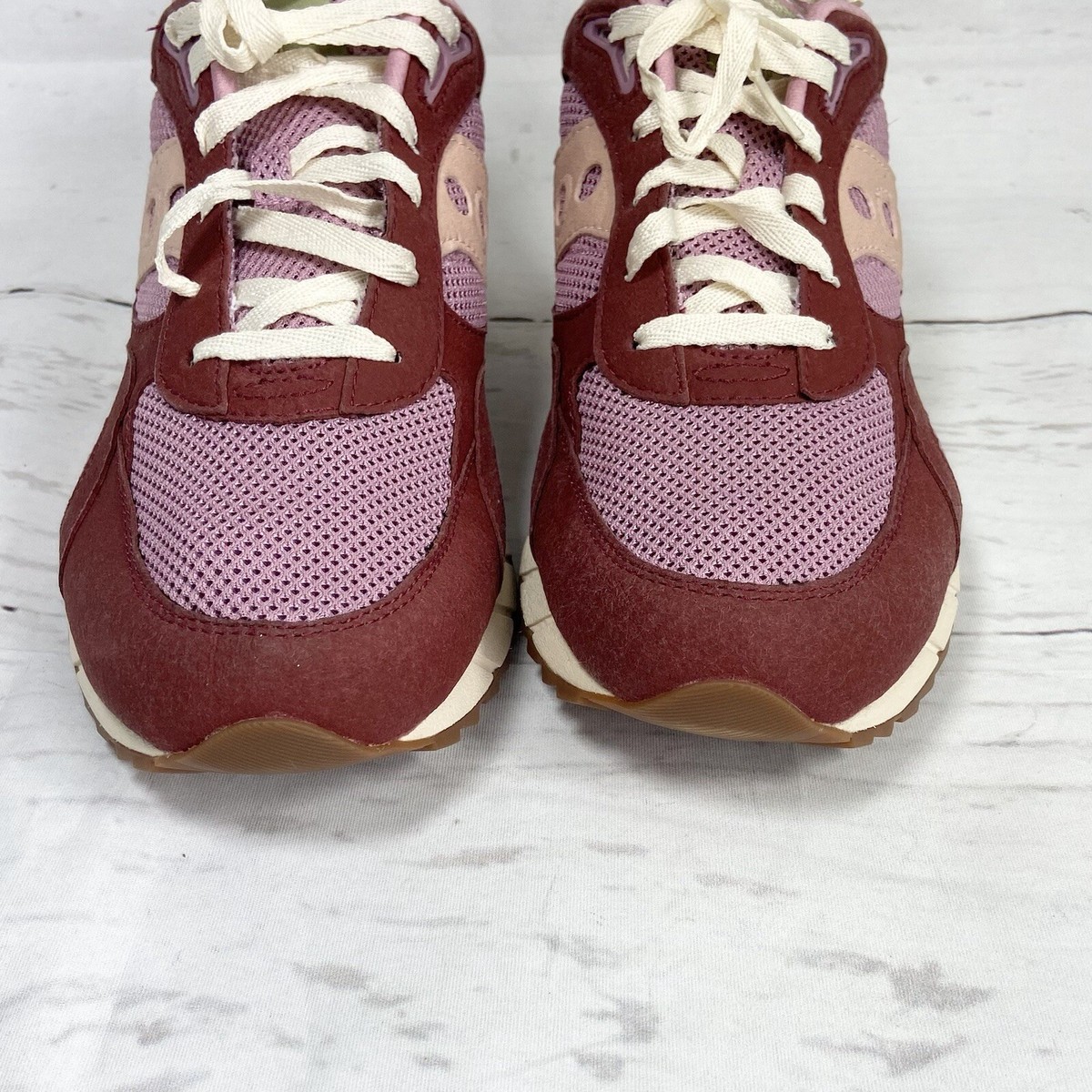 Saucony Shadow 6000 Shoes Men\'s 13 Mushroom Burgundy Earth Day S70747-2 New Saucony Shadow 6000 Mushroom Burgundy Men main image 2