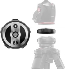 Manfrotto XCHANGE Plate, Quick Release Mounting Plate, Universal 3/8" Screw, Co