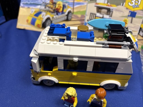 LEGO CREATOR 3 In 1 (31079) “Sunshine Surfer Van” 100% Complete! - Picture 3 of 6