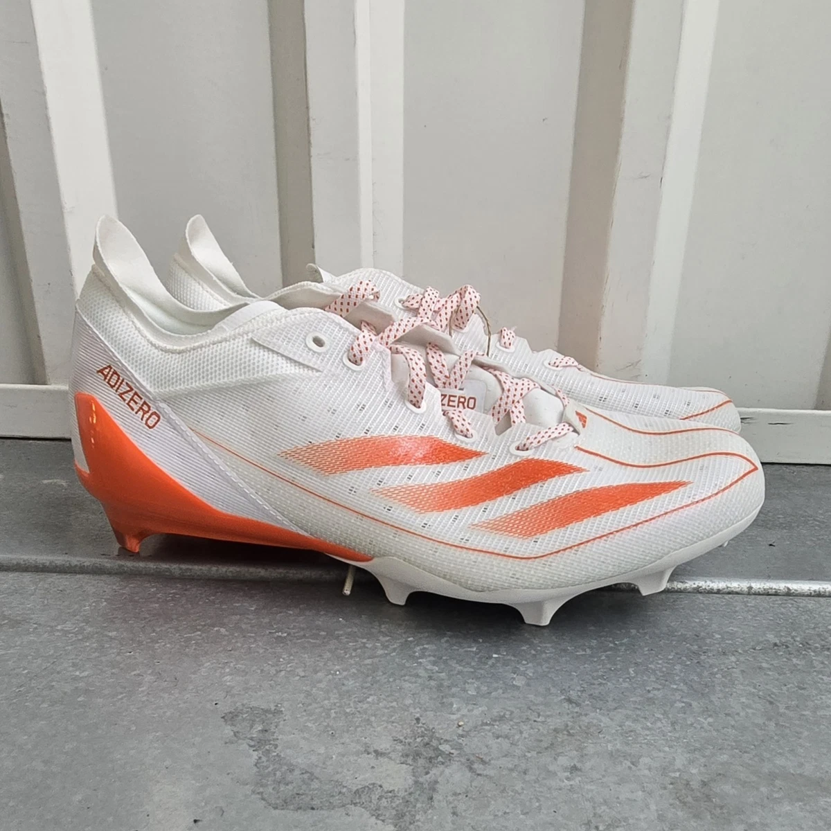 Adidas Adizero 12.0 Poison Football Cleats Mens 10 Orange GX5334 Skull Spikes adidas Adizero 12.0 Poison Football Cleats main image 4