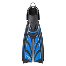TUSA Hyflex Zoom Fish Tail Blue Scuba Diving Fins SF-0111-FB 
