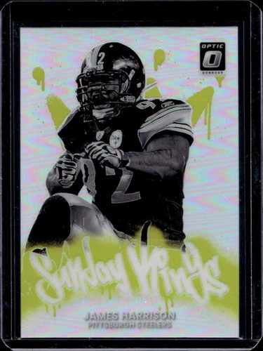 2025 Donruss Optic James Harrison Base (RAW)