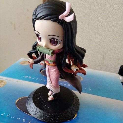 Demon Slayer Kimetsu No Yaiba Nezuko & Shinobu Qposket Figures 15cm Set - Picture 4 of 11