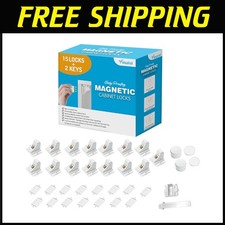 Baby Proofing Cabinet Locks - Magnetic, Easy Installation