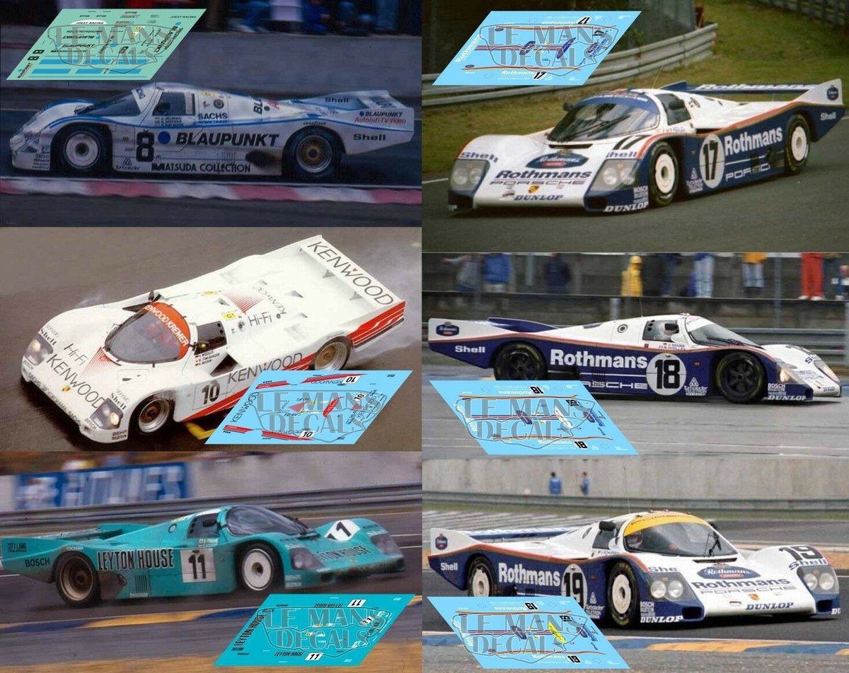 ミニカー PORSCHE 962C 24H LE MANS 1987 Spark 1:43 Porsche 962 C #15 24h LeMans 1987 Palmer / Weaver