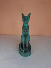 UNIQUE ANCIENT EGYPTIAN ANTIQUE Pharaonic Bastet Cat Bast Statue Stone Protect