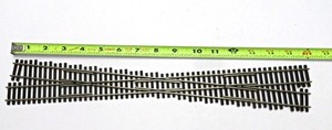 Aiguillage Courbe Shinohara HO - Code 100 - Droite, 426 Mm - Japon