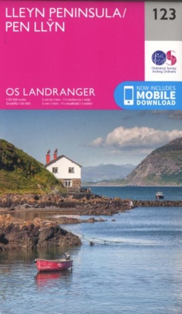 Lleyn Peninsula / Pen Llŷn Map | Pwllheli | Ordnance Survey | OS Landranger Map 123 | Wales | Walks | Cycling | Days Out | Maps | Adventure - Image 3