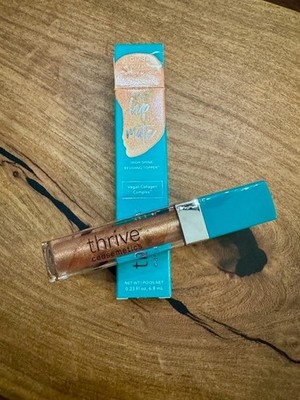 Thrive Causemetics Lip Mate Glinda Rose Gold Shimmer Reviving Topper Collagen
