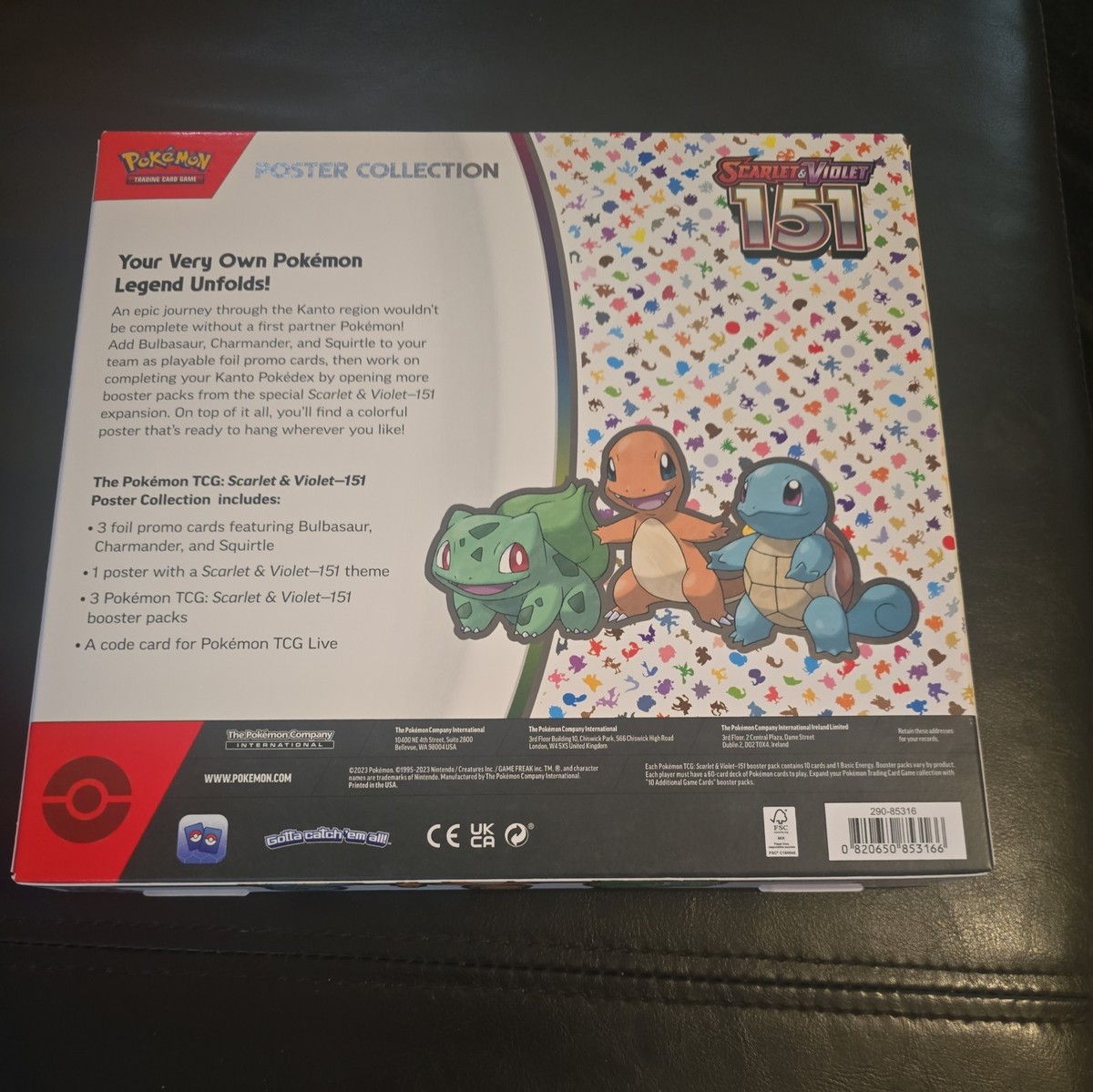 Pokmon TCG Scarlet & Violet Poster Collection 151 Box | eBay Pokmon TCG Scarlet & Violet Poster Collection 151 Box | eBay