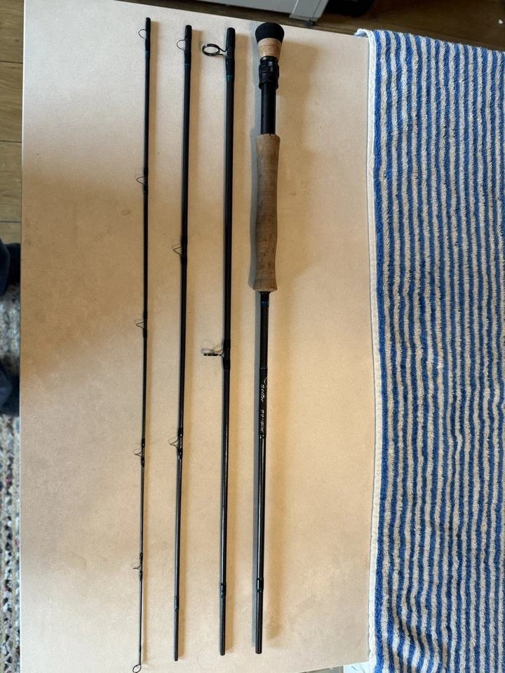 Scott Sector 10wt. Caña de mosca de 9 pies 4 piezas Foto 4 de 4