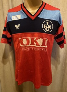 Maillot Vintage FC Kaiserslautern - Années 80/90 - Taille L - Erima Manches Longues