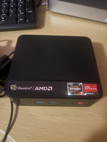 Beelink SER (NO SSD OR HDD, AMD Ryzen 7 3750H, 2.30GHz, 8gb RAM) w/ adapter - Afbeelding 2 van 5