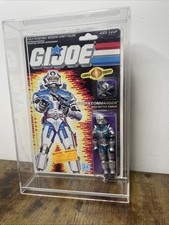 G.i. Joe Cobra Commander V1 Action Figure Uncut Cardback Vintage