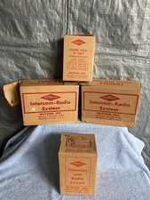 Vintage Nutone Intercom Radio Parts lot unused
