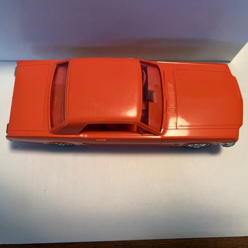 1966 Ford Mustang Plastic Promo Friction Model By AMT 1/25 Scale Emberglow Color - Picture 2 of 13