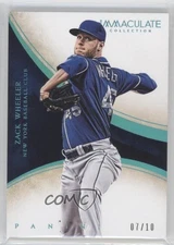 2014 Panini Immaculate Blue 7/10 Zack Wheeler #48 0cx3
