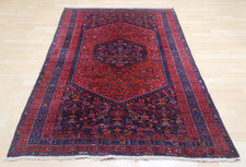 Oriental Carpet Rug Hand Made Wool Vintage Antique Any Area 6ft 7" x 4ft 4"