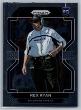 2021 Panini Prizm #289 Rex Ryan RC Rookie Card Ravens. rookie card picture