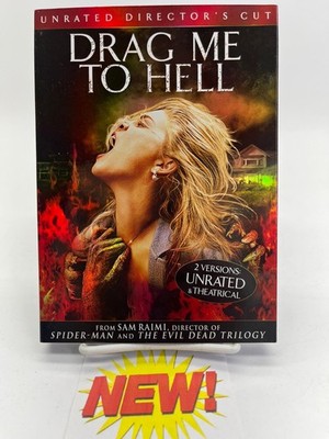 Drag Me to Hell DVD 2009 Unrated Director's Cut Sam Raimi Alison Lohman Horror