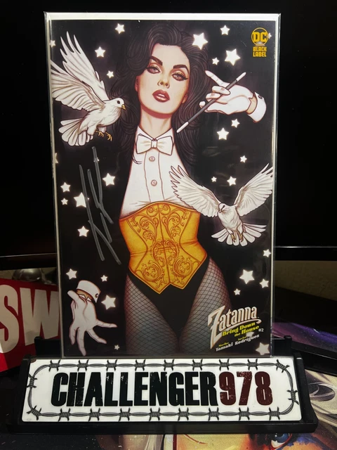 ZATANNA Bring Down the House #2 Jenny Frison SIGNED w/ COA