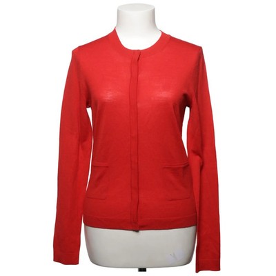 Boss, Strickjacke, Damen, Größe: S, MERINO SUPERFINE, Rot, Wolle, Einfarbig #MNW