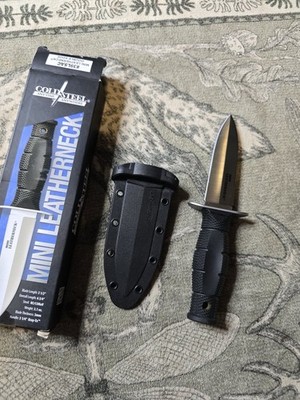 Cold Steel Mini Leatherneck Fixed Knife 3¼'' 8Cr13MoV Steel Blade Kray-Ex Handle
