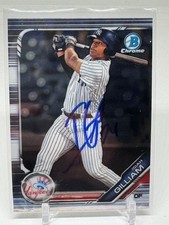 2019 Bowman Chrome SIGNED RC Baseball Rookie #BDC-146 Isiah Gilliam
