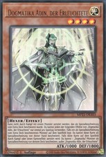 YuGiOh Dogmatika Adin, der Erleuchtete MP21-DE103 Ultra Rare Neu 1st