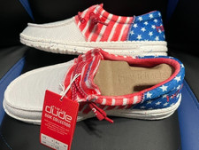 Hey Dude Wendy Sox Tri Americana Women's SZ8 NWT